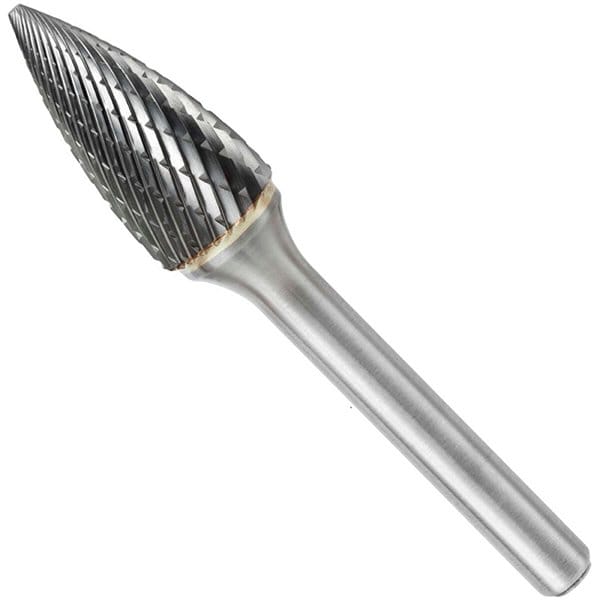 Atd Tools ATD Carbide Burr-Round Tree 1/2-Inch x 1-Inch Length 8167 - main